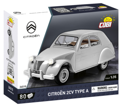 Cobi 24510 Citroën 2CV Typ A Spielzeugblock Set Aufbau KOMPATIBEL mit anderen Marken
