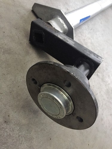 500 kg Schlegl-BWN MB5 AM: 600 mm PKW Anhänger Achse VK50 ungebremst AS: 100*4 - Bild 4 von 11