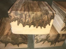 1 Pc. Premium  Ambrosia Maple  turning pc 6 x 6  x 4"  CLEAN!!!