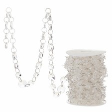 RAZ Imports Clear Round Crystal Garland - 10 Yard G4002442