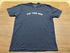 SUB_URBAN RIOT "Ask Your Mom" Men's Blue T-Shirt - 2XL