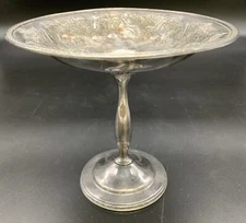 Vintage Wilcox International Silver Plate Serving Stand/Compote