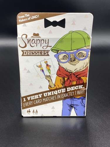 Mattel Games Snappy Dressers Card Game NIB 10 Games Unique Deck 1-10 Players - Picture 3 of 8