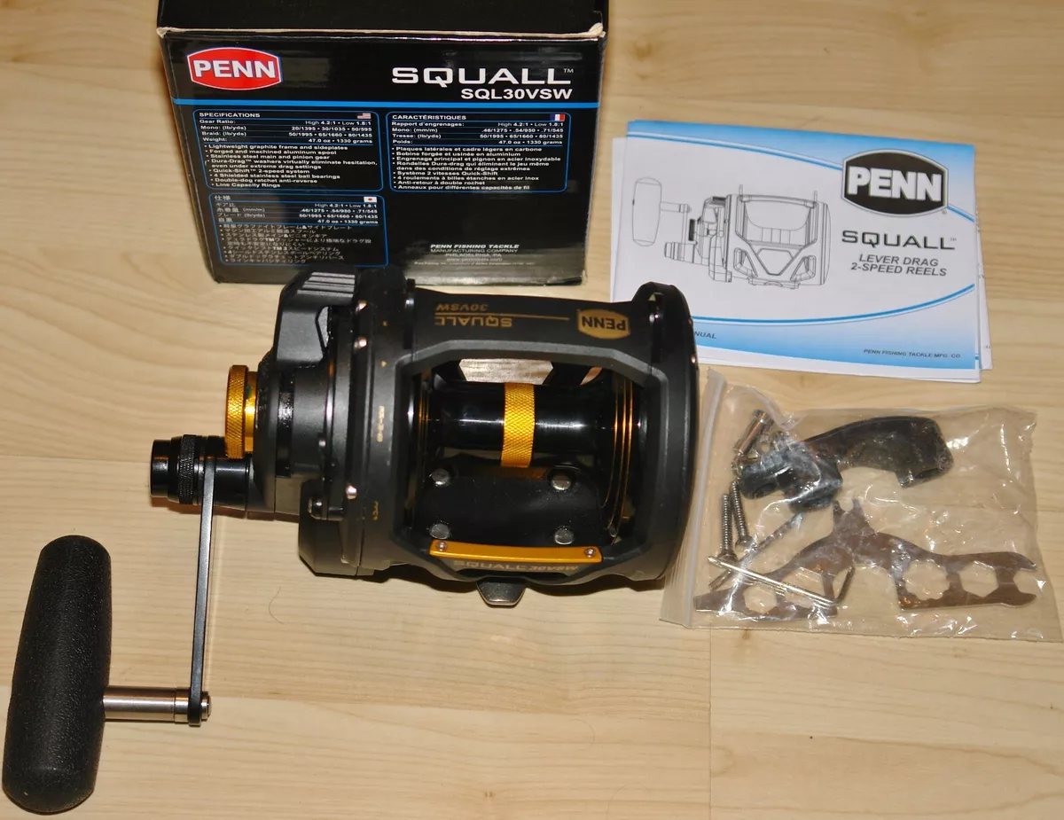 Penn Squall II LW fishing reels