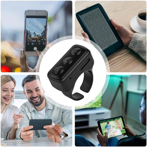 Bluetooth Remote Control Page Turner Rechargeable Scrolling Ring for Short Video - Picture 9 of 14