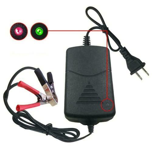 Autobatterie Ladegerät Maintainer Auto 12V Trickle Wohnmobil für LKW ATV Motorrad-- - Bild 8 von 11