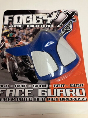 Respro Foggy X For fitting to motorcycle Helmet Blue Supermoto or Motocross