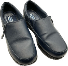 Dr. Scholl's Women' s Sz 6.5 M Advanced Comfort Series Leather Shoes Navy Blue