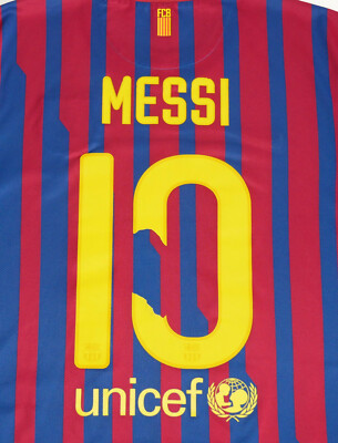 Maillot FC Barcelone 2011/2012 Messi #10 Taille M - Occasion En Très Bon état - Nike Officiel