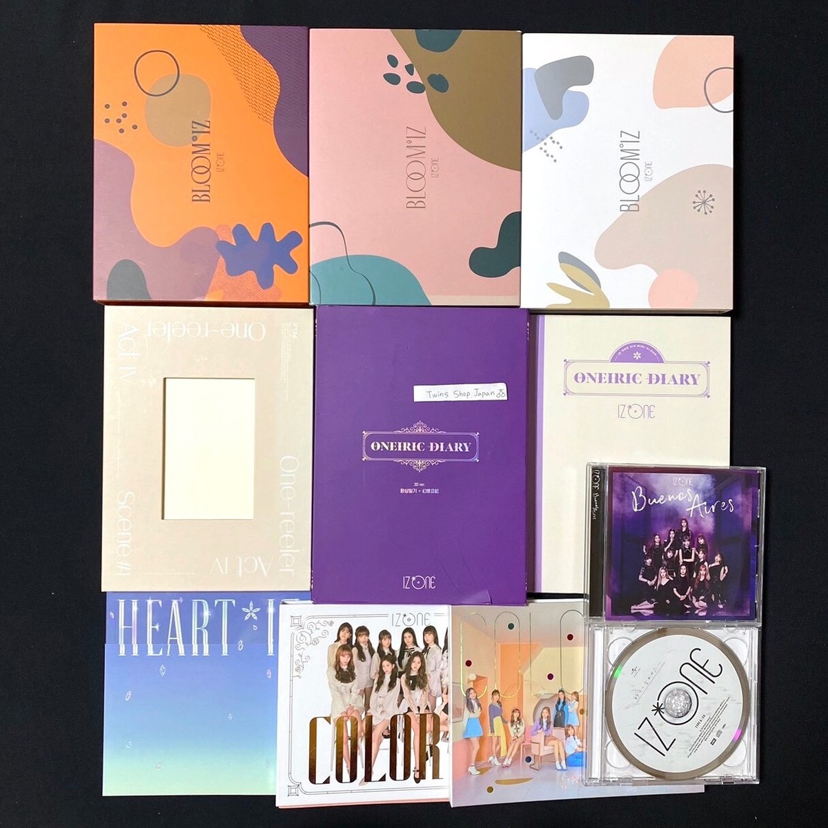 IZ*ONE CDアルバムセット 　他まとめ売り IZ*ONE アルバム まとめ売り トレカ付き - メルカリ