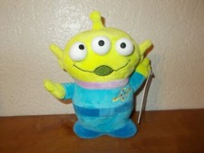 Disney Parks Pixar Toy Story 3-Eyed Alien 7" Plush Toy Doll