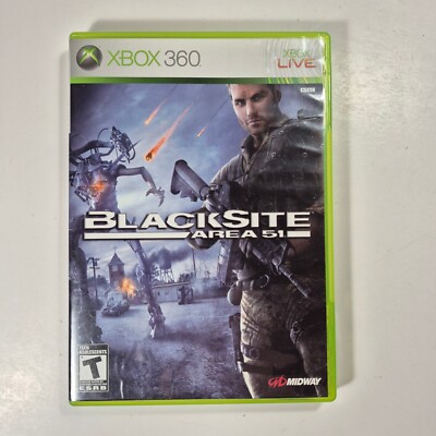 Blacksite Area 51 (Xbox 360, 2007) Complete CIB Tested