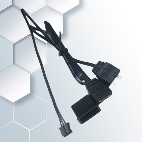 For Corsair RGB to Standard ARGB Adapter Connector cable 3Pin 5V 60cm 1 to 3 Way - Picture 6 of 15