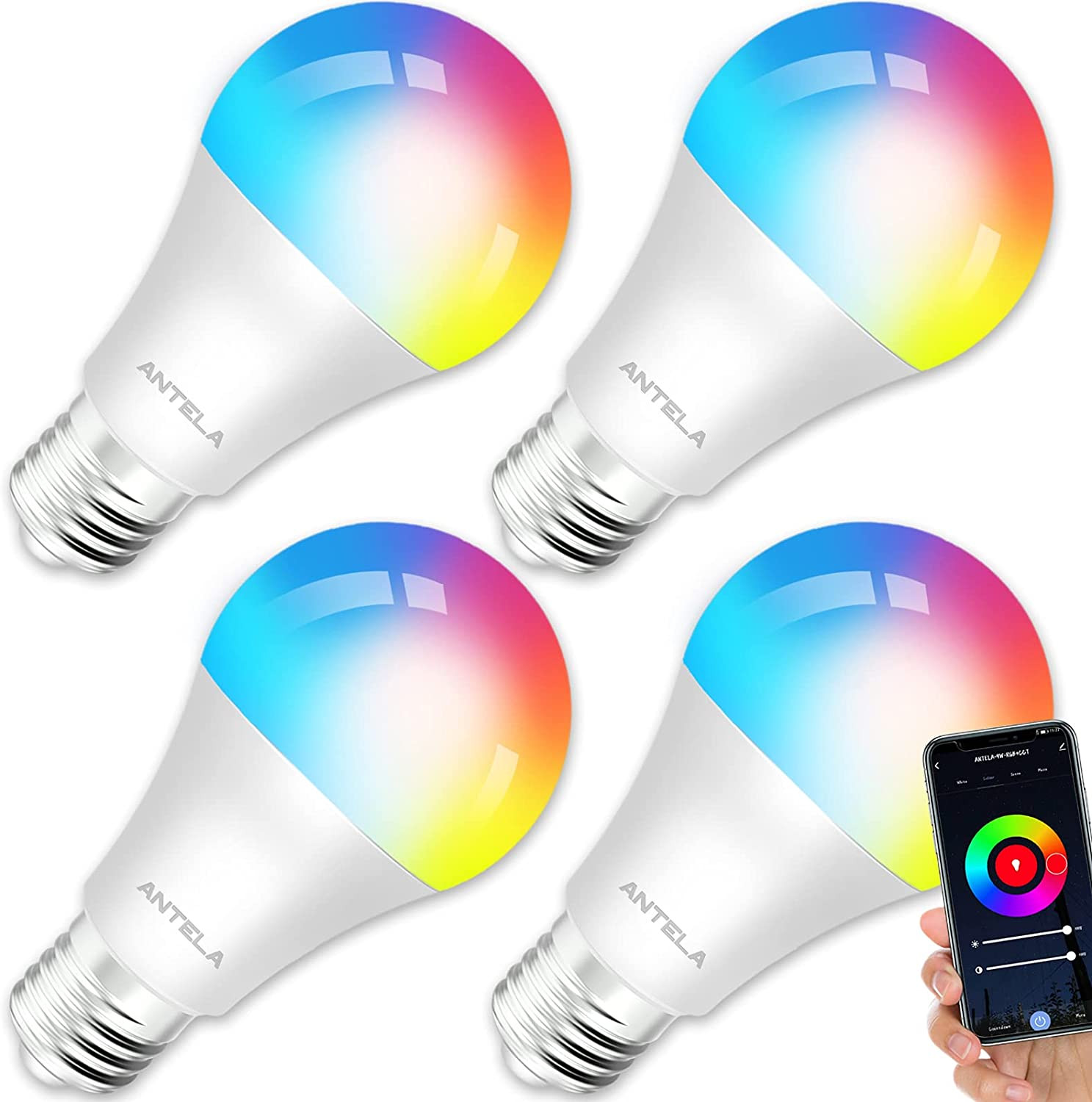 Lampadina LED Smart WiFi 10W Alexa RGB - Illuminazione Intelligente Casa