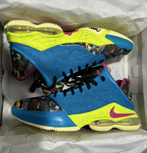 Nike LeBron 19 Low Size 12 Basketball Shoe - LeBronival Blue - Picture 11 of 16