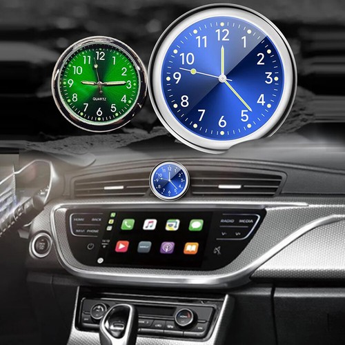Car Clock Mini Luminous Stick-On Digital Watches Clock For Vehicle Interior - Picture 2 of 24