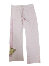 Womens Juniors David & Goliath Pink One Tough Cookie Lounge Sweats Pants