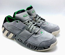 Adidas Agent Gil Restomod Zapatos de Baloncesto EE. UU. Hombres 11 Gris Rayas Tigre GY2415