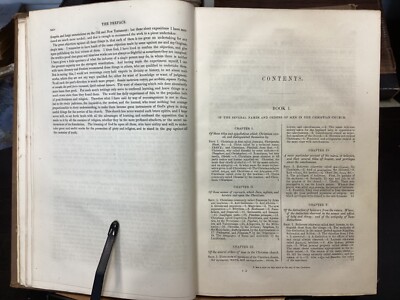 1847 Antiquities of the Christian Church, Vols. I&II, by Joseph