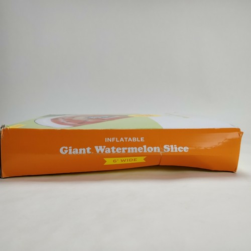 Sun Squad Inflatable Giant Watermelon Slice 6' Wide - Picture 7 of 9