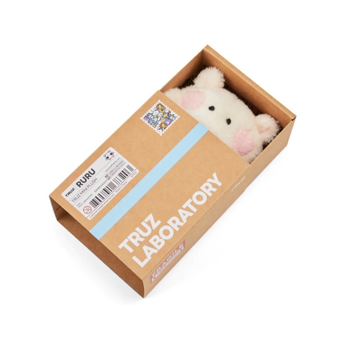 TREASURE TRUZ Official Goods RURU MININI STANDING DOLL Stuffed