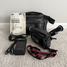 JVC GR-AXM210U VHS-C Video Camcorder 50x Zoom Digital AF Video Transfer TESTED