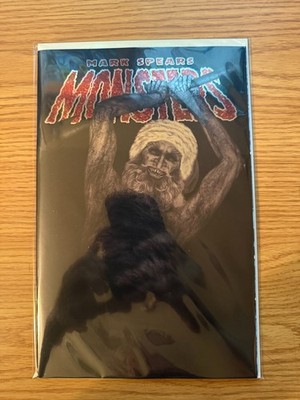 Mark Spears Monsters #8 - A-76 - 1:666 - Silver Screams Foil Variant Cover -