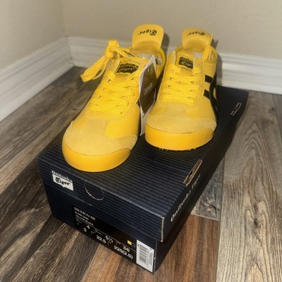 Onitsuka Tiger MEXICO 66 Yellow Black DL408 0490 Shoes Sneakers Kill Bill