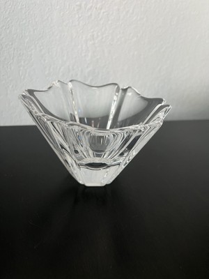 Orrefors Crystal Glass Orion Bowl, Made in Sweden  Collectible Decor EUC