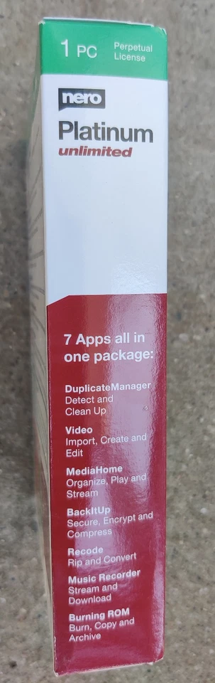 Nero Platinum Unlimited Video Editing 7 IN 1 SUITE 4K Video Multimedia NewSealed - Image 3 of 4