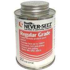 Never-Seez NSBT-8 Silver Gray Regular Grade Anti-Seize Compound 8 fl. oz. Bru...