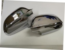 Chrome Silver Side Mirror Cover Caps For Audi A3 / A4 / A5 / A6 / Q3