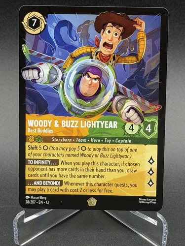 Woody & Buzz Lightyear - Best Buddies #228 Lorcana Attack of the Vine card price