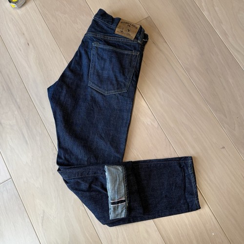 Momotaro Selvedge Jeans 34 Blue Dark Wash Japan Denim New York Streetwear - Picture 10 of 10