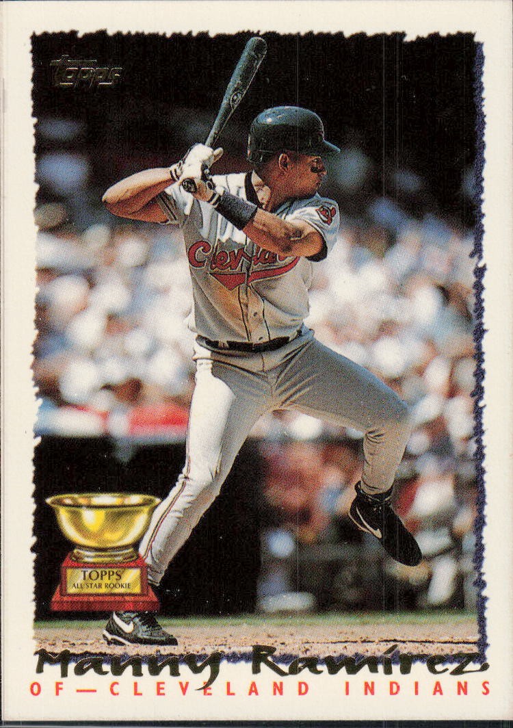1995 Topps #577 Manny Ramirez