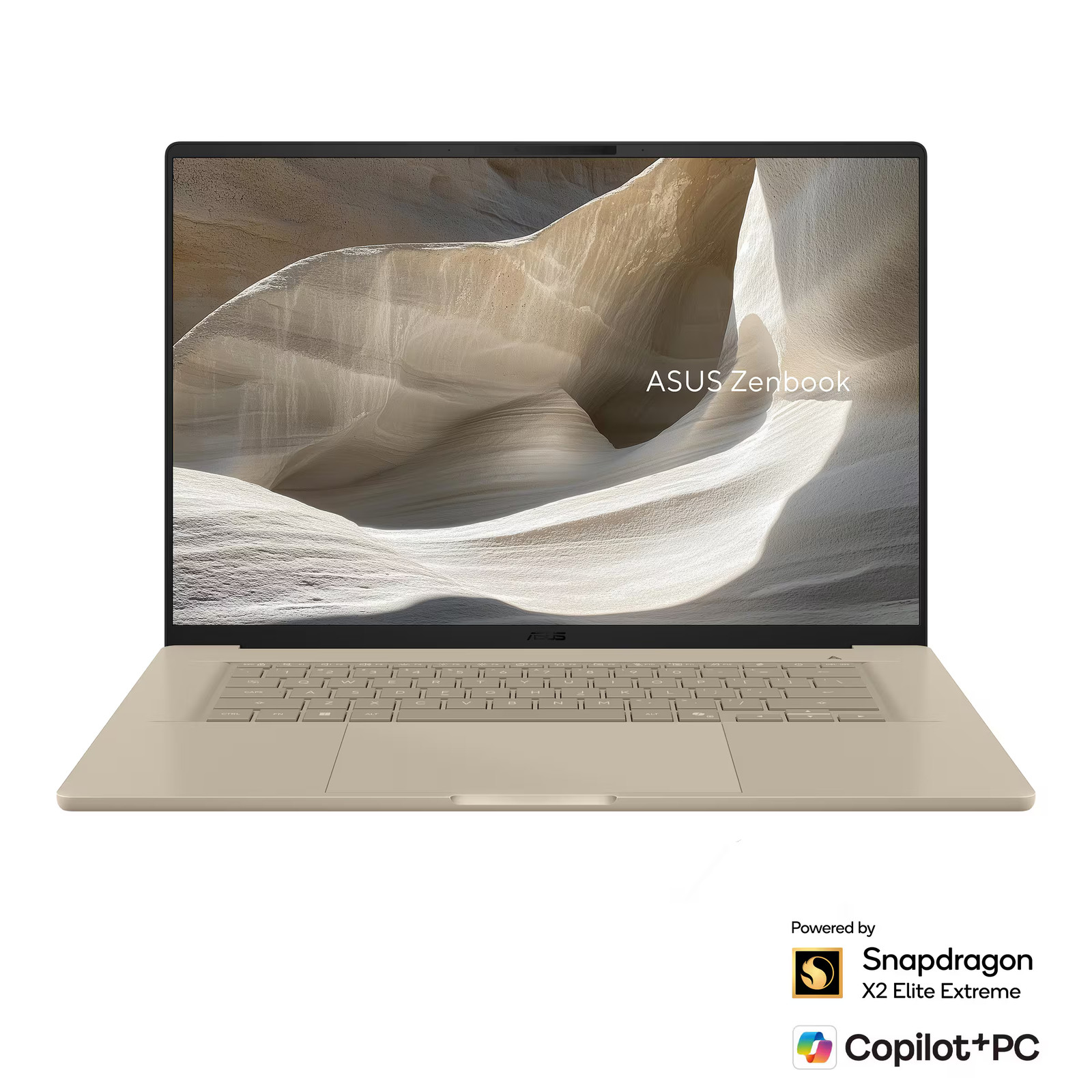 ASUS - Zenbook A16 16" 3K OLED Touchscreen Laptop - Snapdragon X2 Elite Extre...