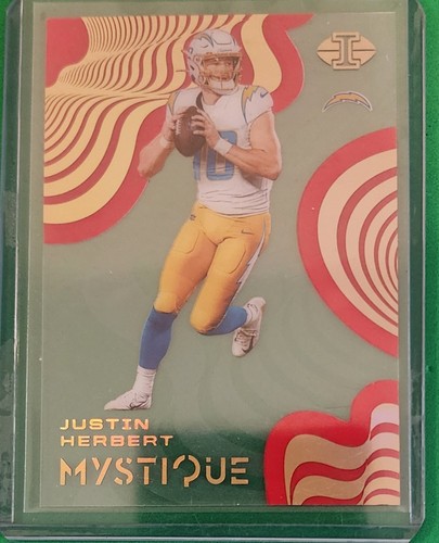 2020 Panini Illusions - Mystique Justin Herbert #MY3 Pink 284/399 (RC)