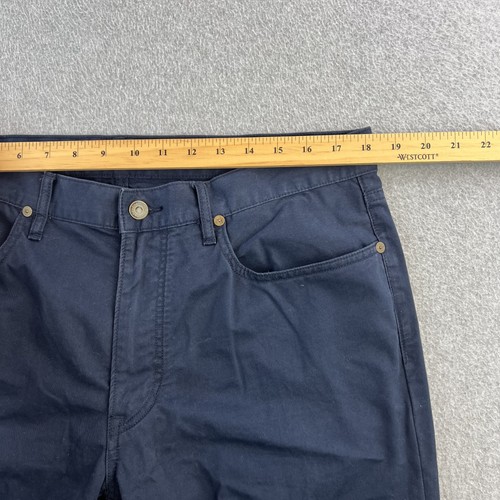 Polo Ralph Lauren Pants Mens 34x30 Navy Blue Classic Chino Straight Leg Casual - Picture 12 of 12