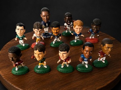 1996 Corinthian NFL Headliners Football Figures Lot of 12 Favre Rice Sanders...