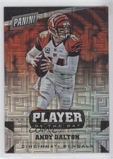 2016 Panini NFL Player of the Day Infinite Andy Dalton #6 0a3