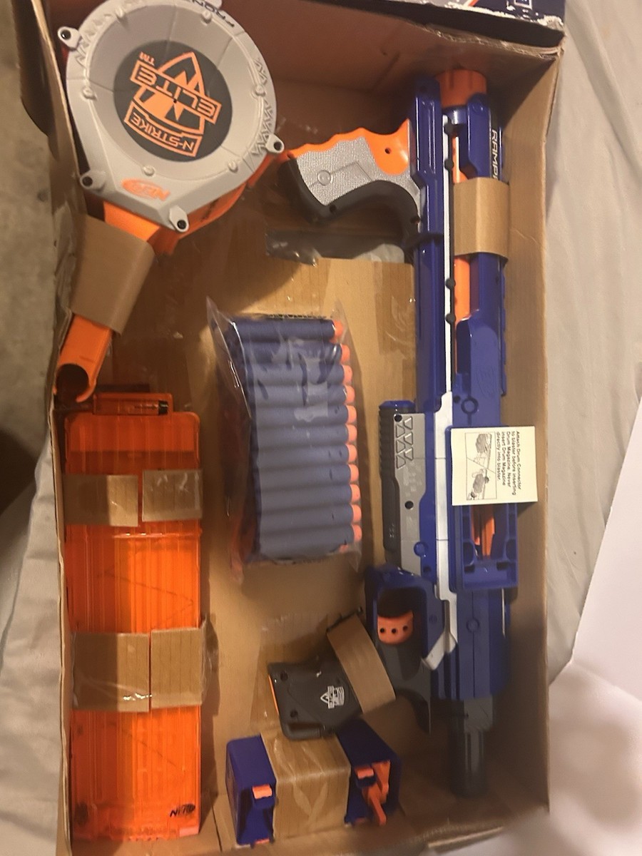 THE RAMPAGE - n Amazon.com: NERF Rampage N-Strike Elite Toy Blaster with 25