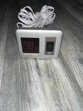 Biddeford TC15B2 Electric Blanket Control Controller 4 Prong Silver TESTED 