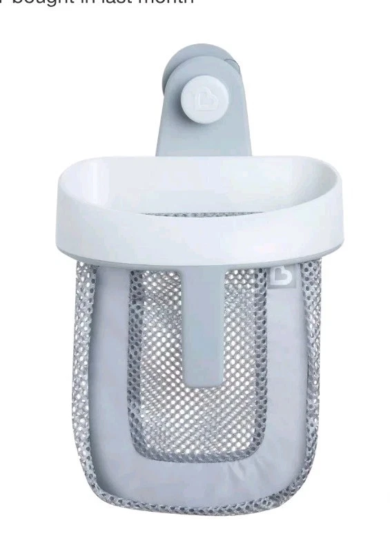 Munchkin Super Scoop Colgante Baño Juguete Organizador y Almacenamiento con Malla de Secado - Gris Foto 3 de 4