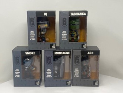 Rainbow Six Siege Vinyl Figures Ubisoft Collectible R6 Siege -Tachanka and more!