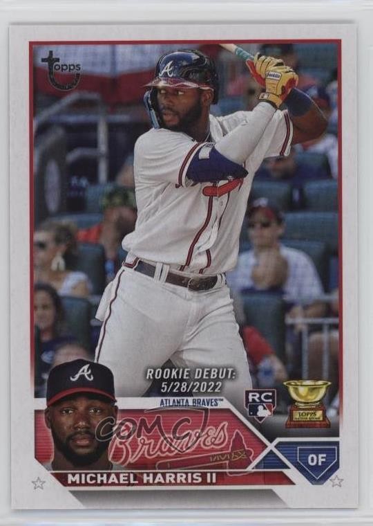 2023 Topps Update Debut Vintage Stock 34/99 Michael Harris II Rookie RC 3c2