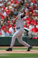 Alex Rodriguez New York Yankees bats v the St Louis Cardinals at B- Old Photo