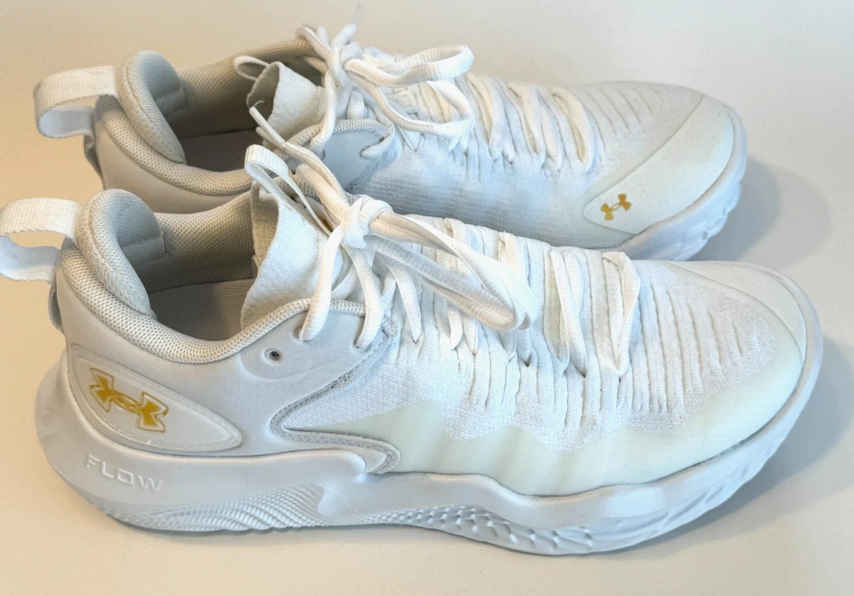 Under Armour Flow Ace White Metallic Gold W for sale | eBay