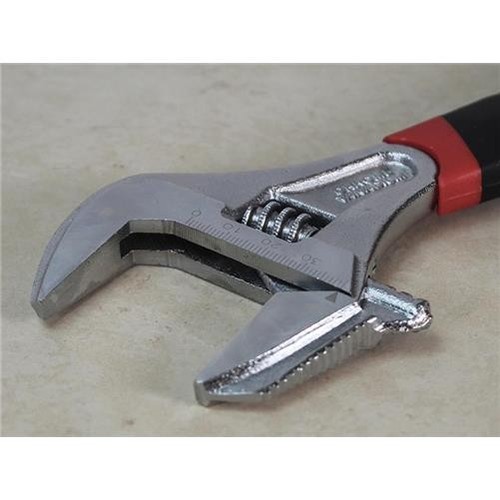 Faithfull Wide Mouth Adjustable Spanner 200mm Jaw Capacity 46mm FAIAS200W46 - Picture 4 of 7