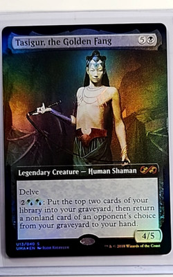 MTG Magic the Gathering Ultimate Masters Box Topper Foil Tasigur the Golden Fang