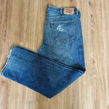 Levis 559 Jeans Mens 38x32 Relaxed Straight Leg Blue Denim